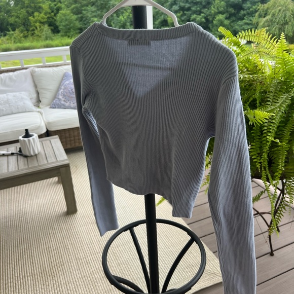 brandy button up sweater - Picture 2 of 2